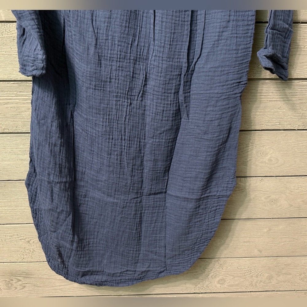 NWT Sundry Shirttail Dress in Navy Sz Small (1) - Picture 13 of 13